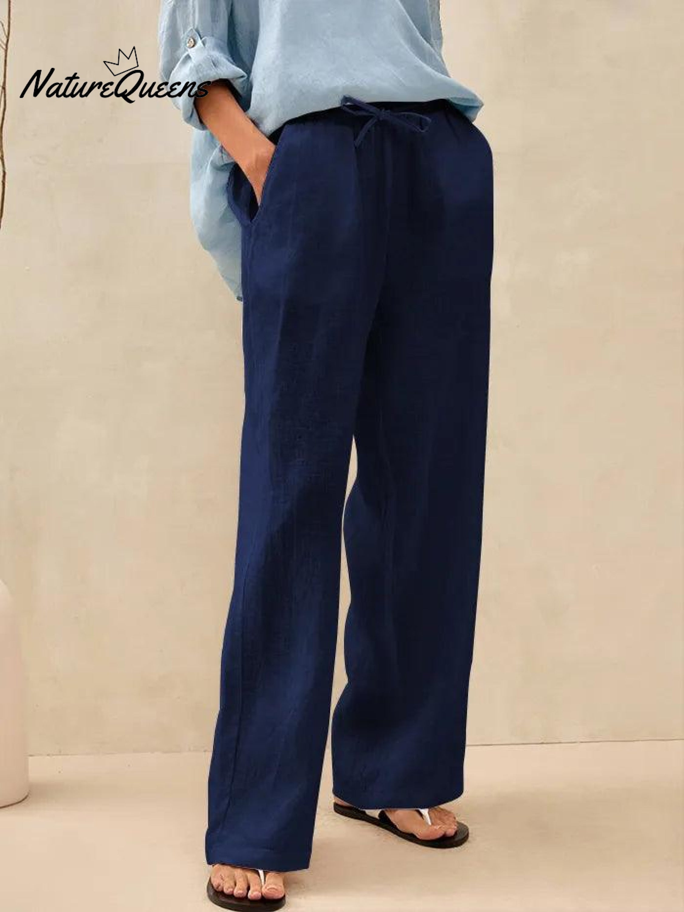100% Linen Classic Pants LYON