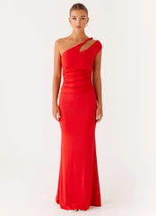 Robe longue Lopez - Mandarine
