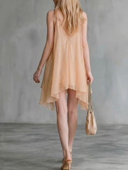 Women's Sleeveless Chiffon Slip Dress