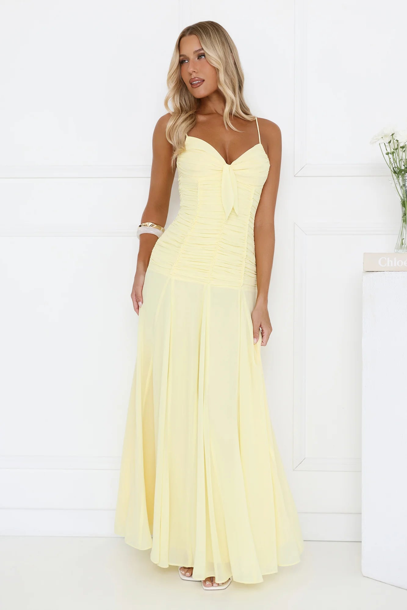 Robe longue Lemonade Sunshine jaune
