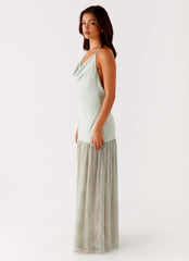 Robe longue Kylie - Sauge