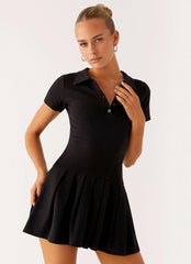 Mini-robe Alondra - Noir