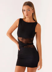 Mini-robe Echo - Noir