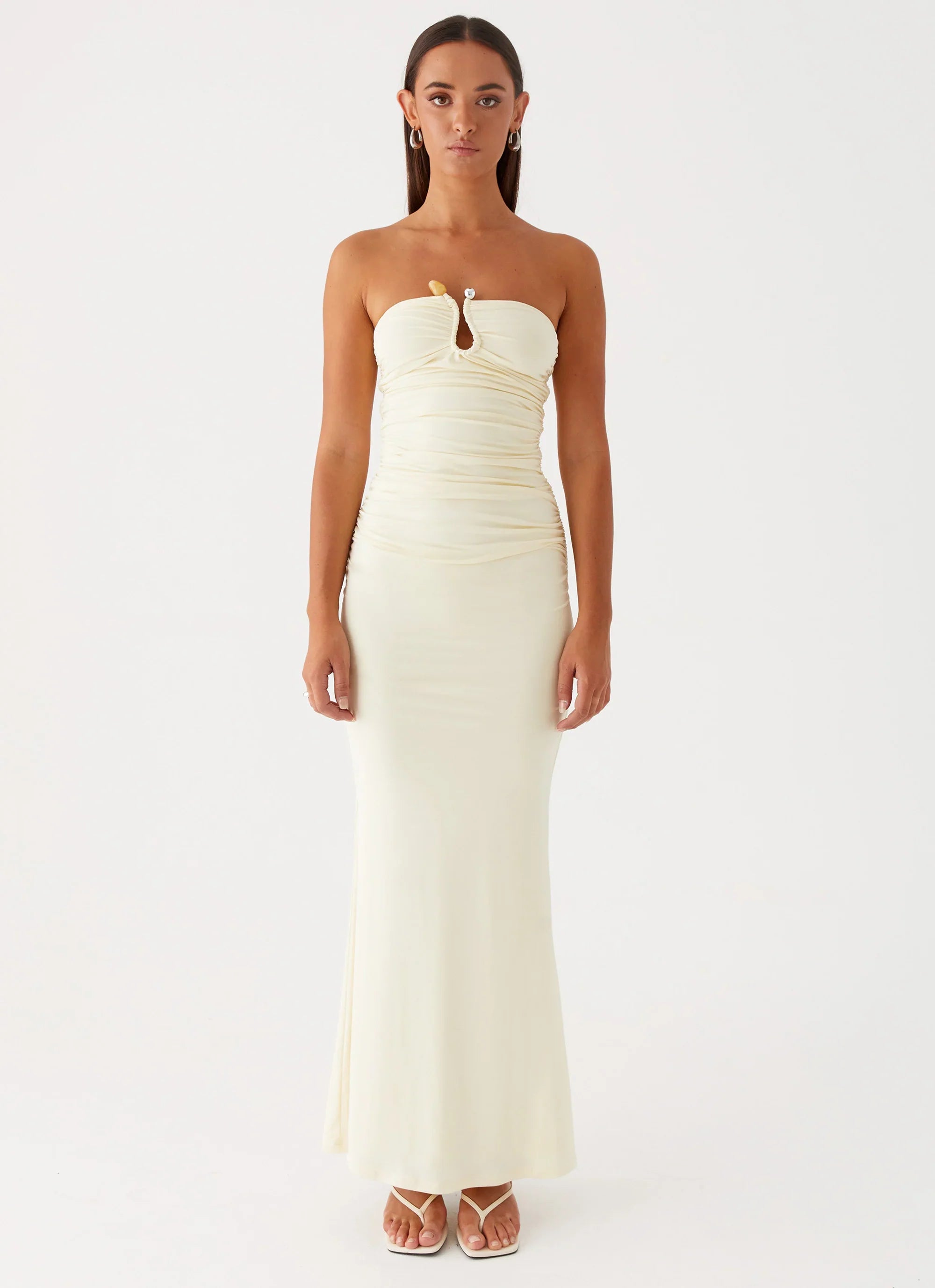 Robe longue Rudy - Jaune