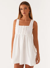 Mini-robe de poupée Ottoline - Blanc