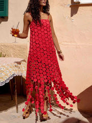 Stylish And Elegant Snake-print Chiffon Dress With Ruffled Collar