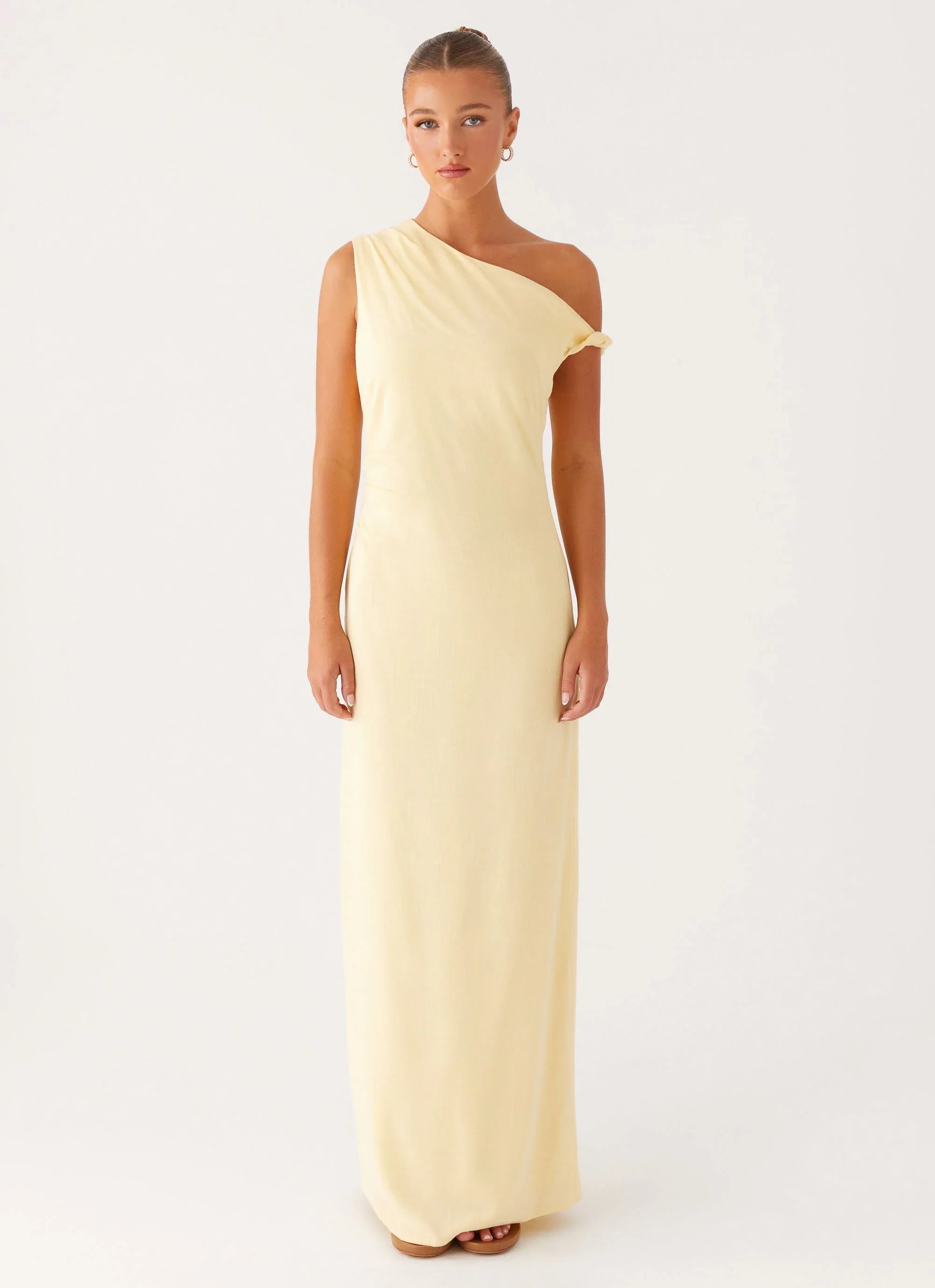 Robe longue McKenna - Jaune