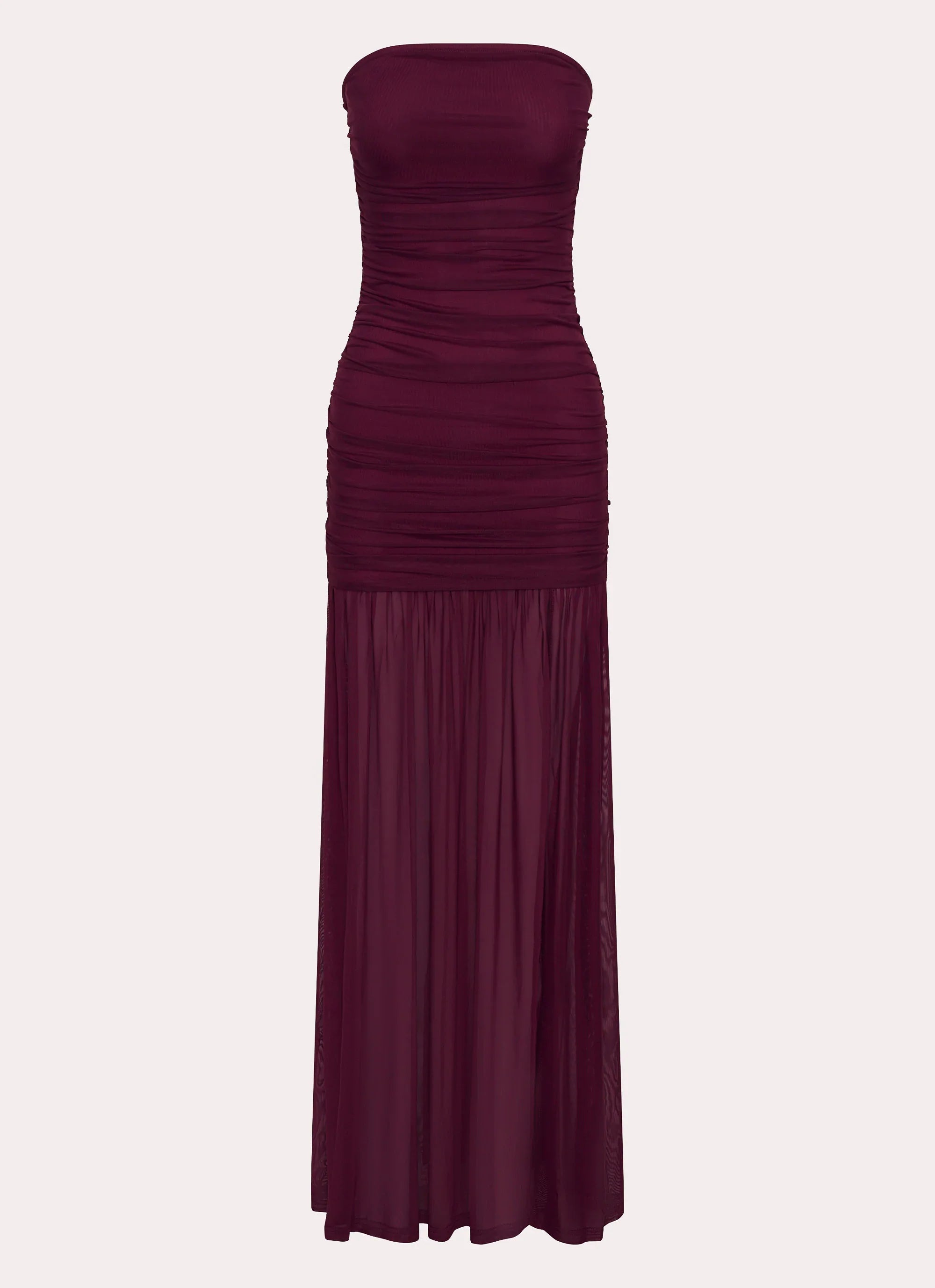 Robe longue Savaya - Mûre