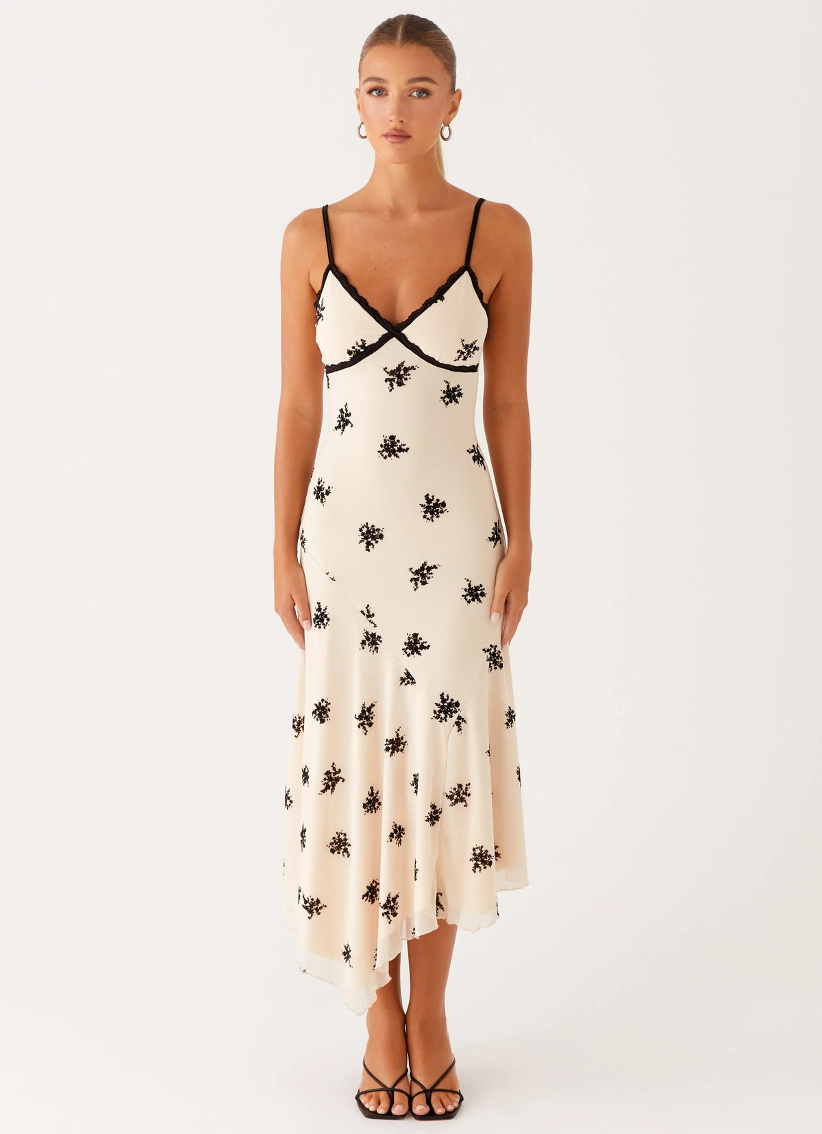 Robe midi Amelia - Nude
