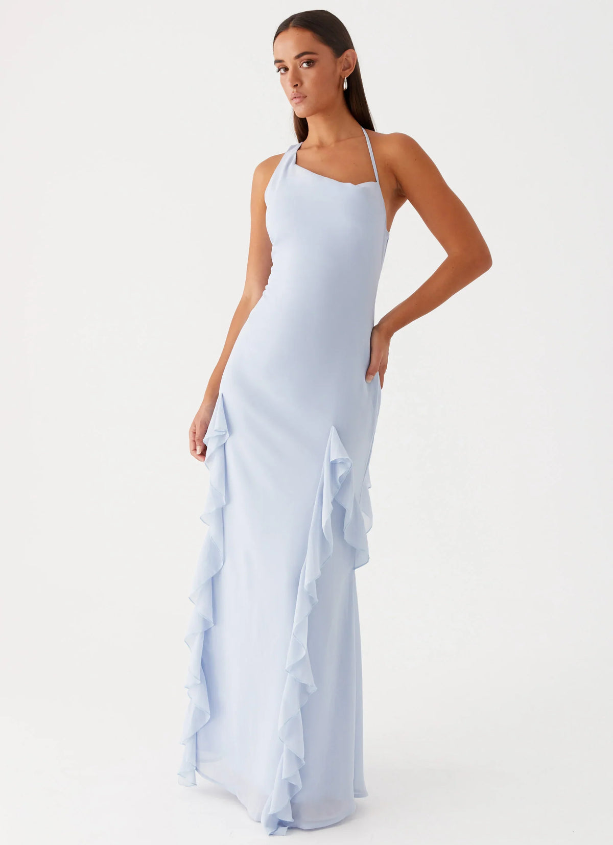 Robe longue Sammie - Bleu