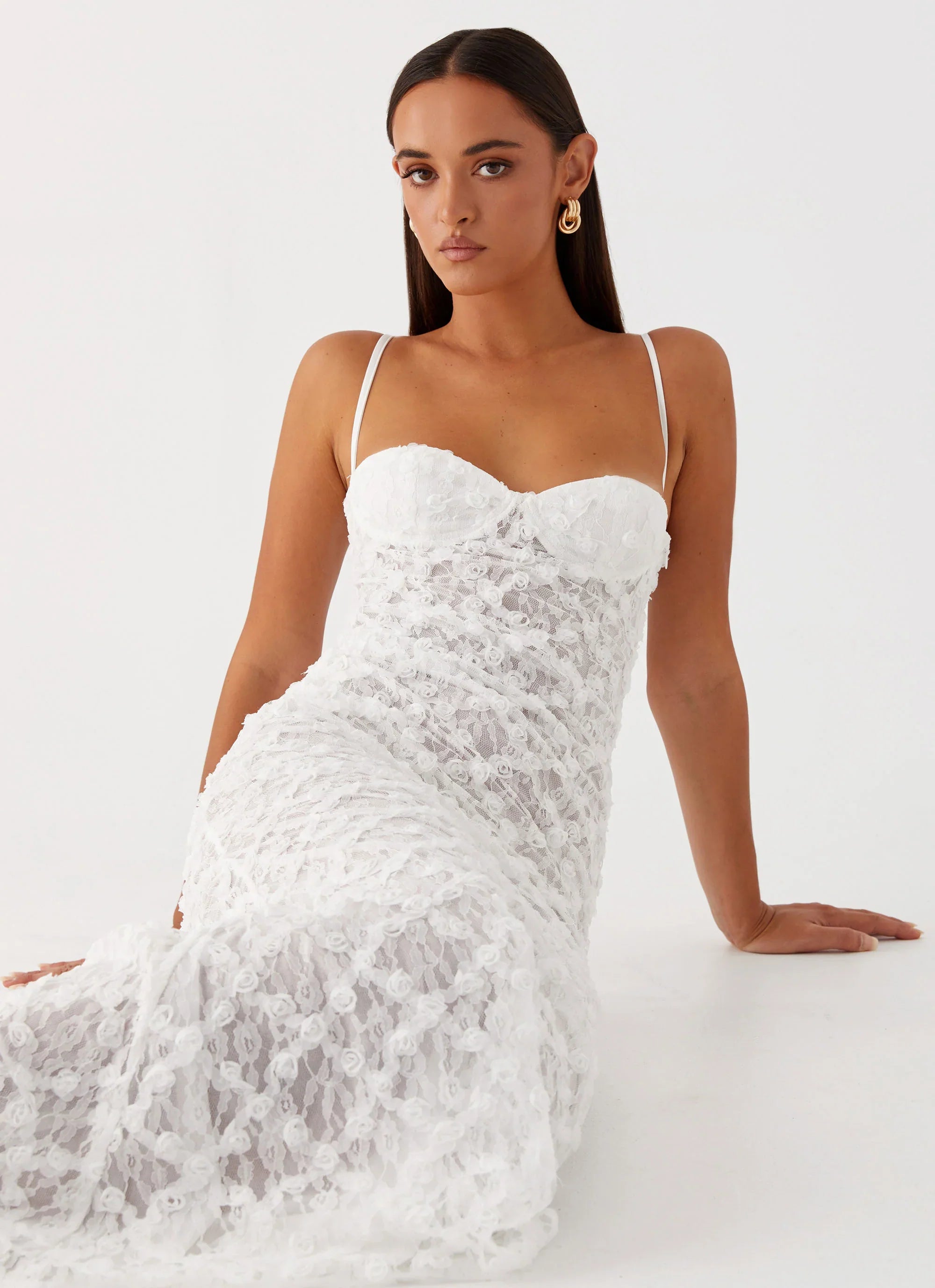 Robe longue That Girl - Blanche