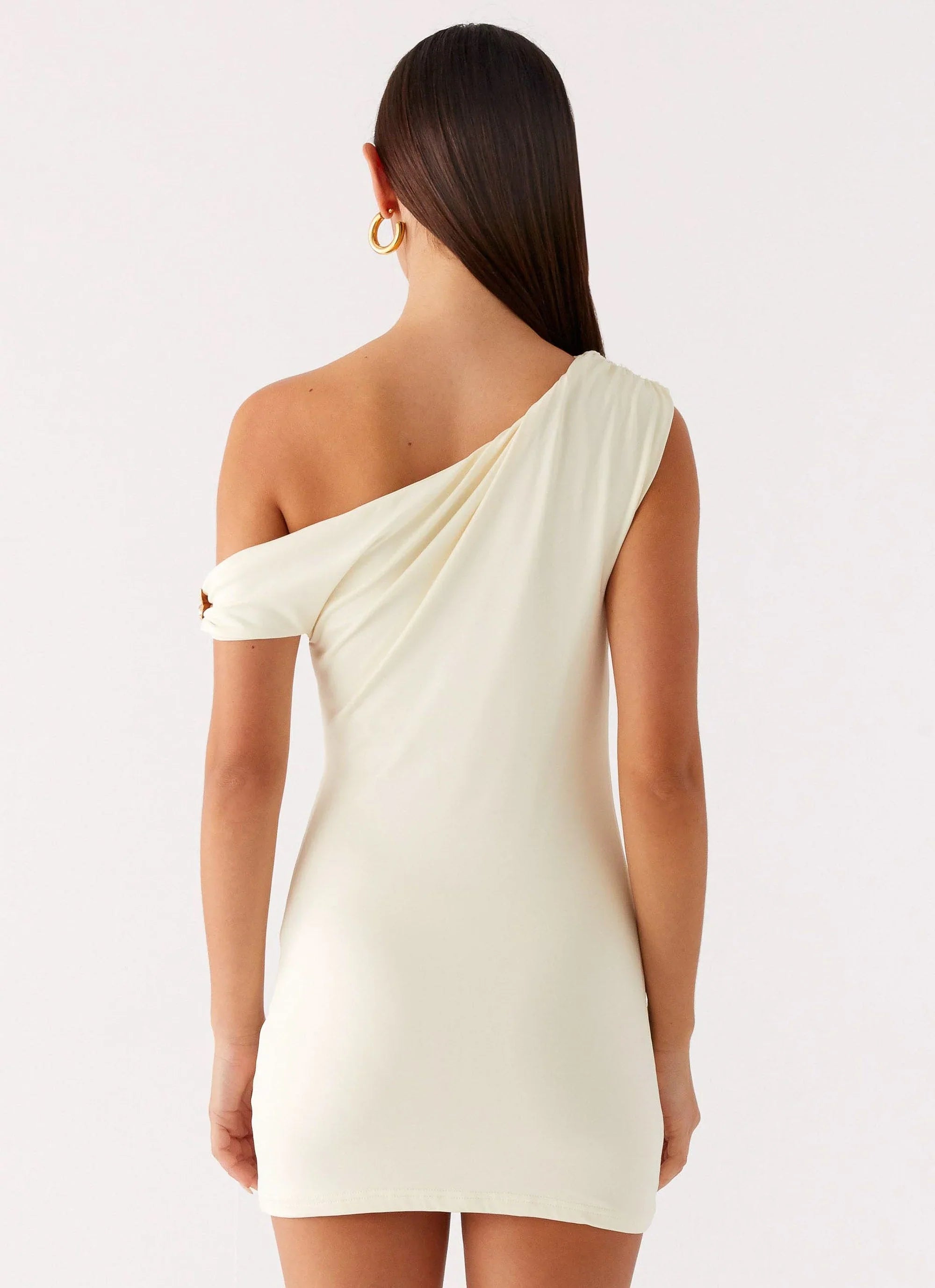 Mini-robe Island Time - Jaune