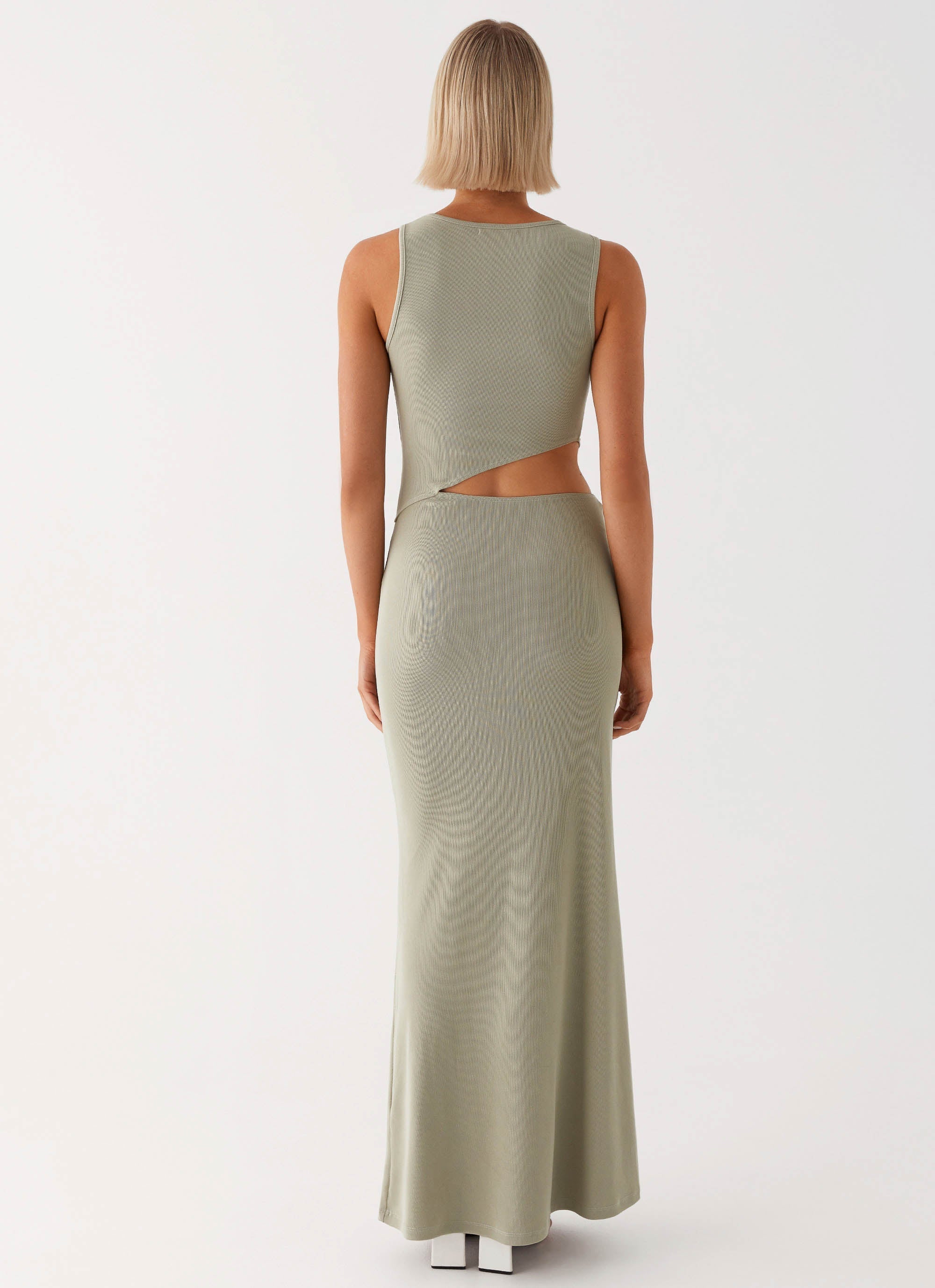 Robe longue Lennox - Sauge