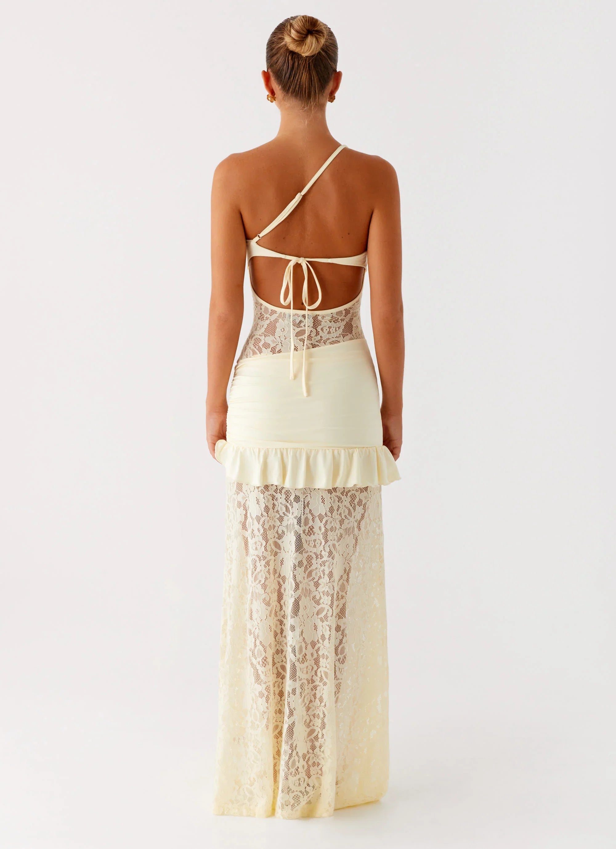 Robe longue Benita - Jaune