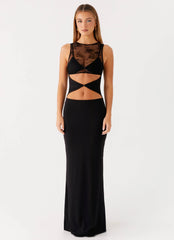 Robe longue Imperial – Noir