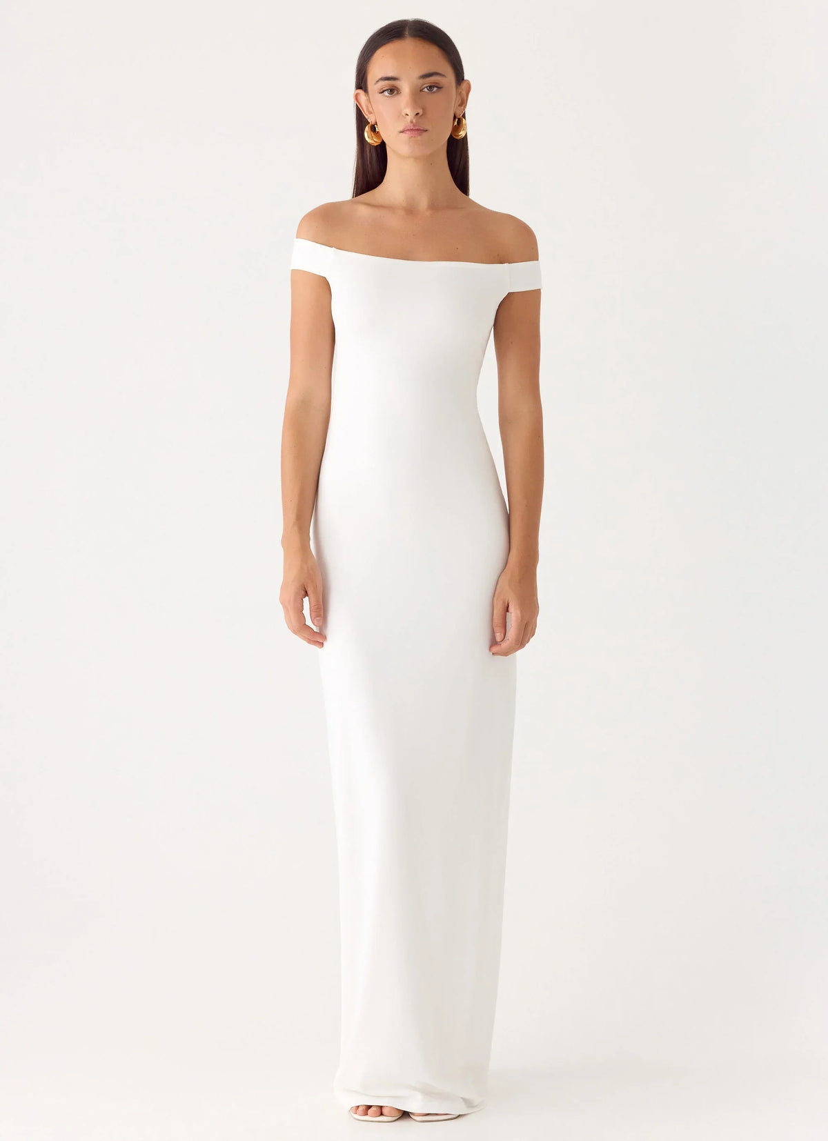 Robe longue New Intentions - Blanc