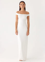 Robe longue New Intentions - Blanc