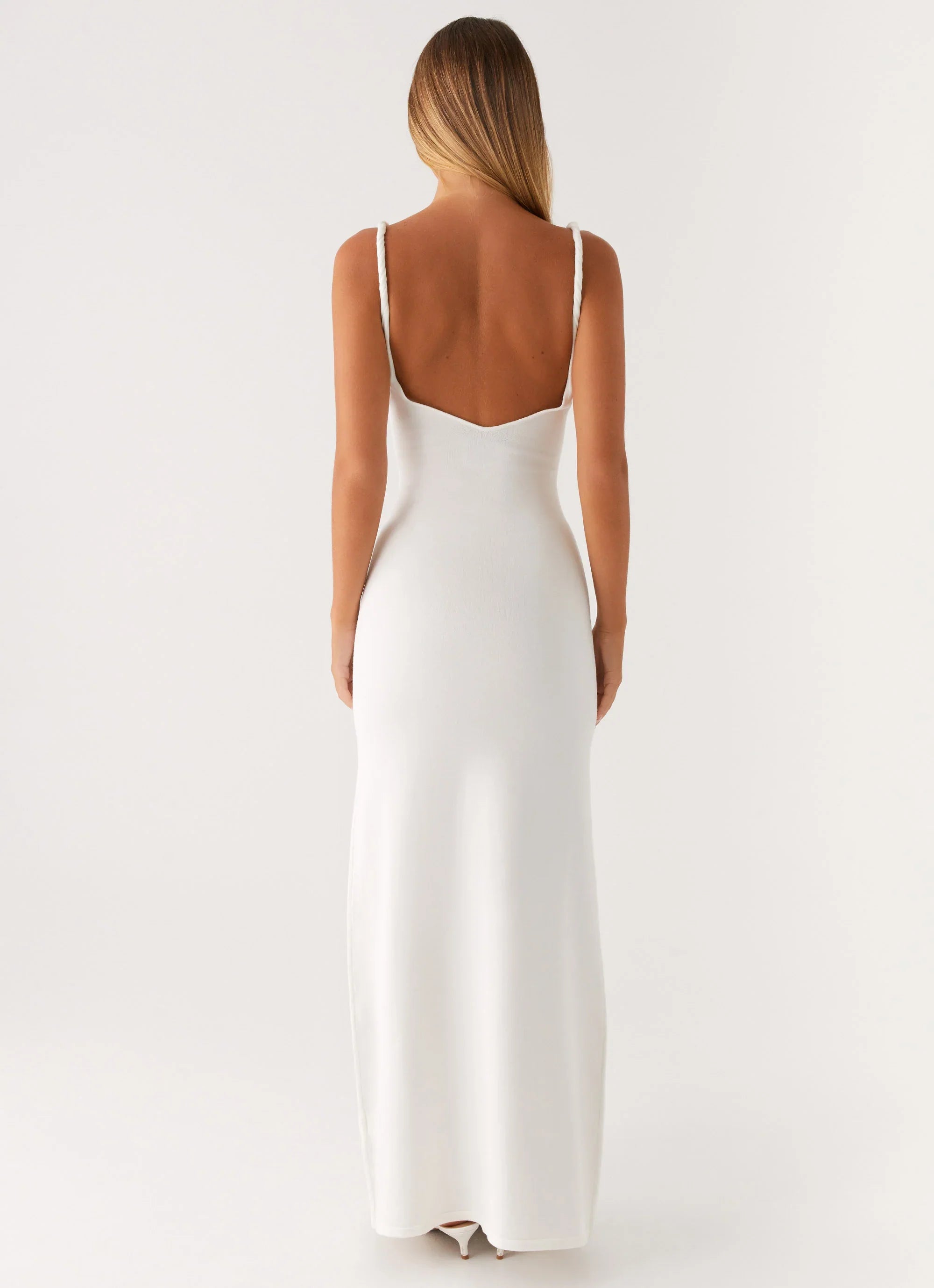 Robe longue Anastasia - Ivoire