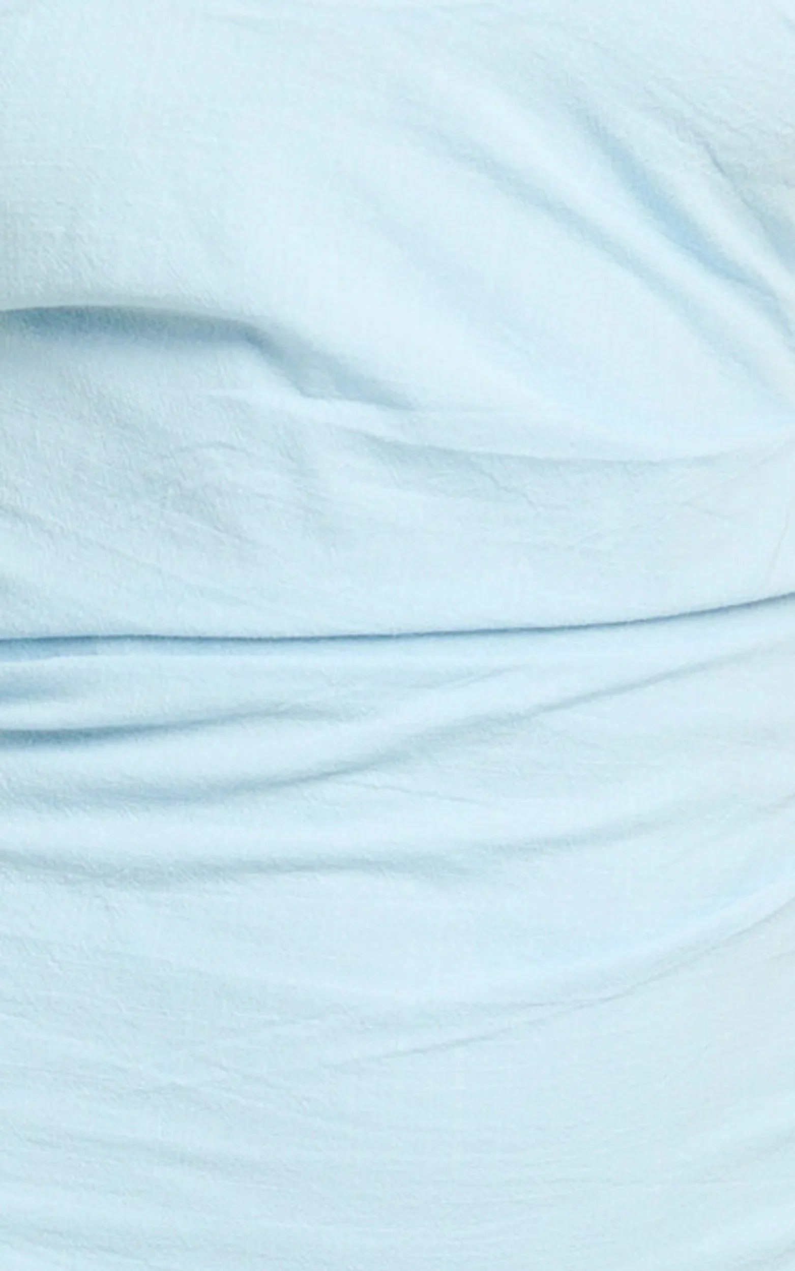 Robe midi Murray - Robe dos nu décolleté plongeant en bleu pâle