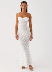 Robe longue That Girl - Blanche