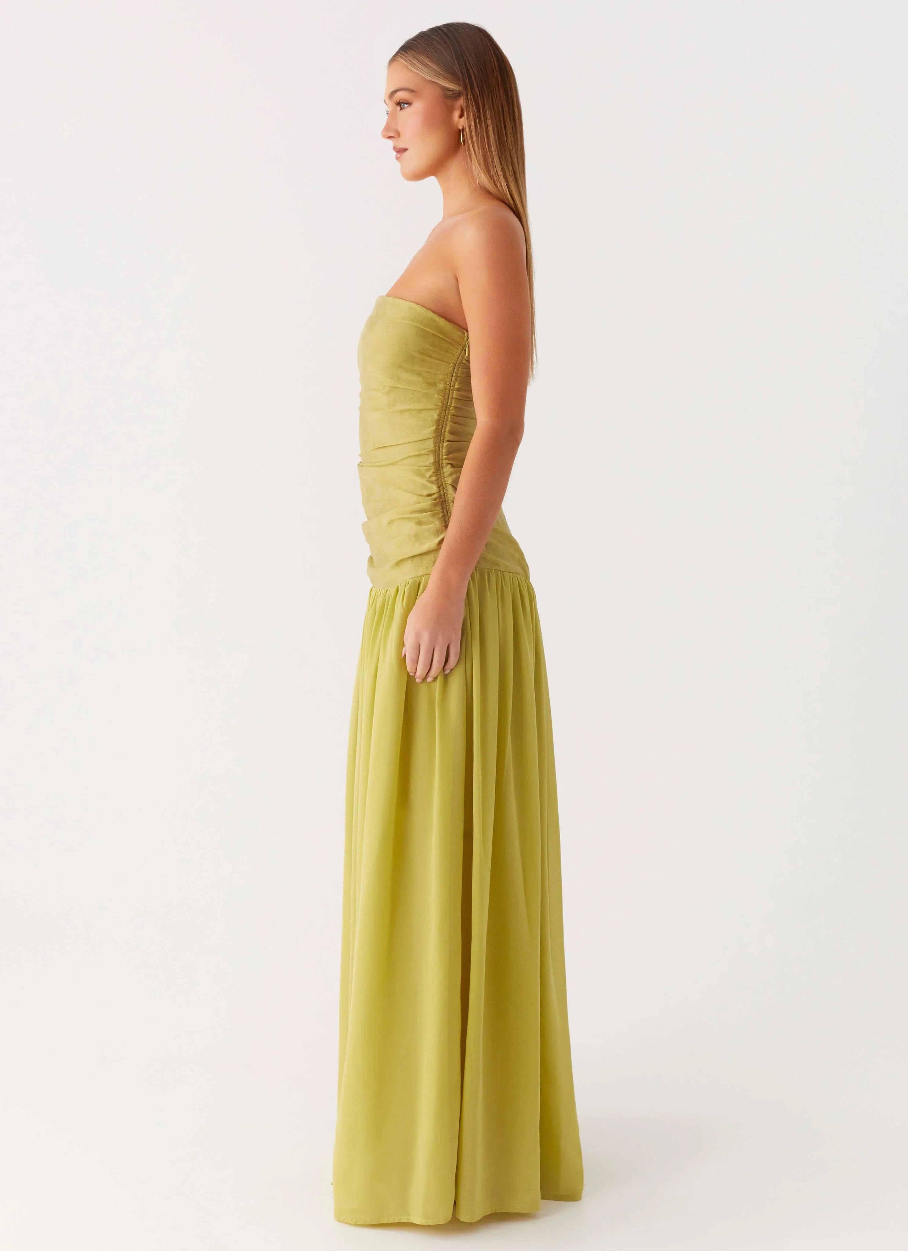 Robe longue Dreamer - Zeste de citron vert