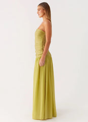 Robe longue Dreamer - Zeste de citron vert