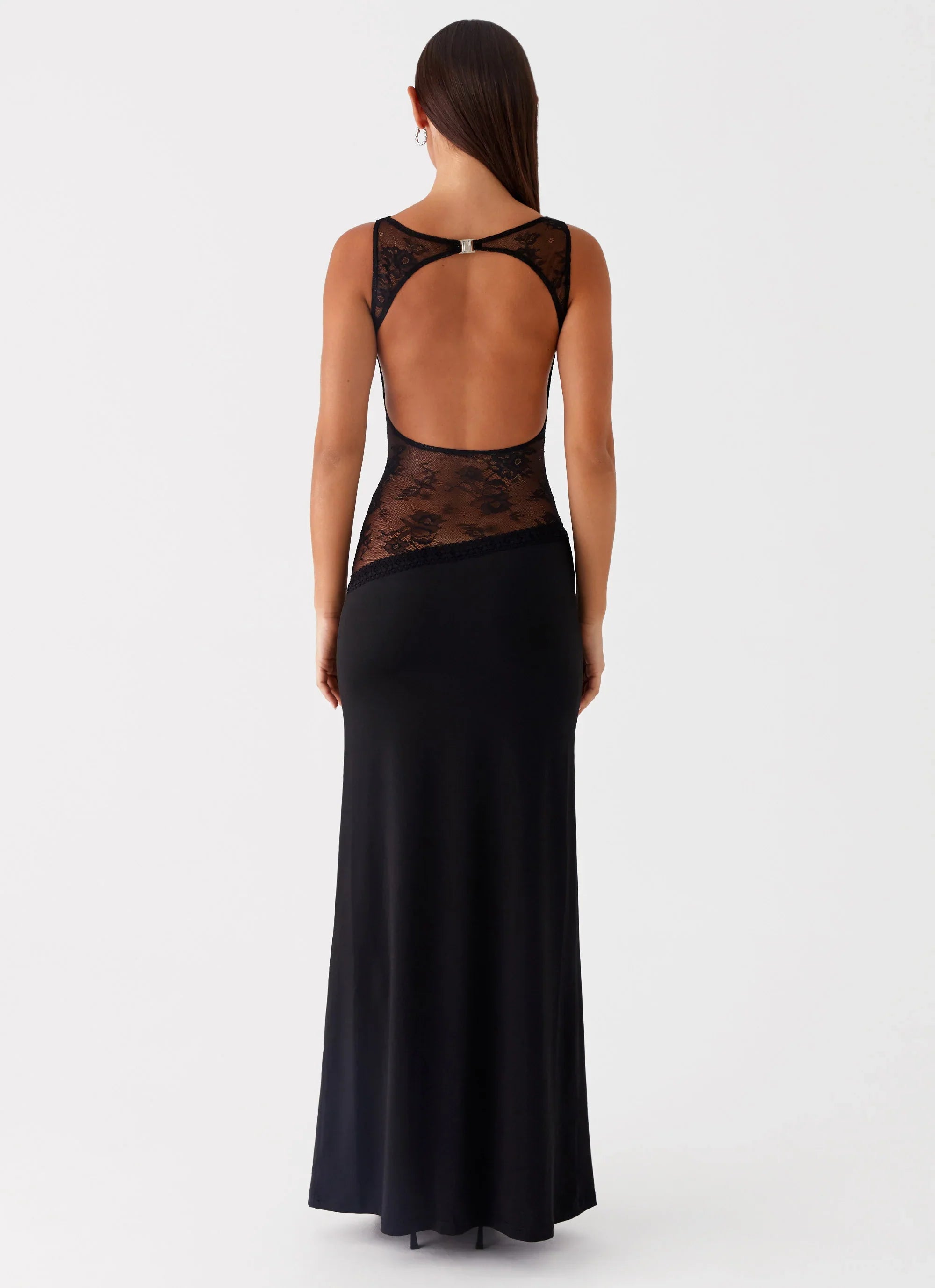 Robe longue Lucinda - Noir