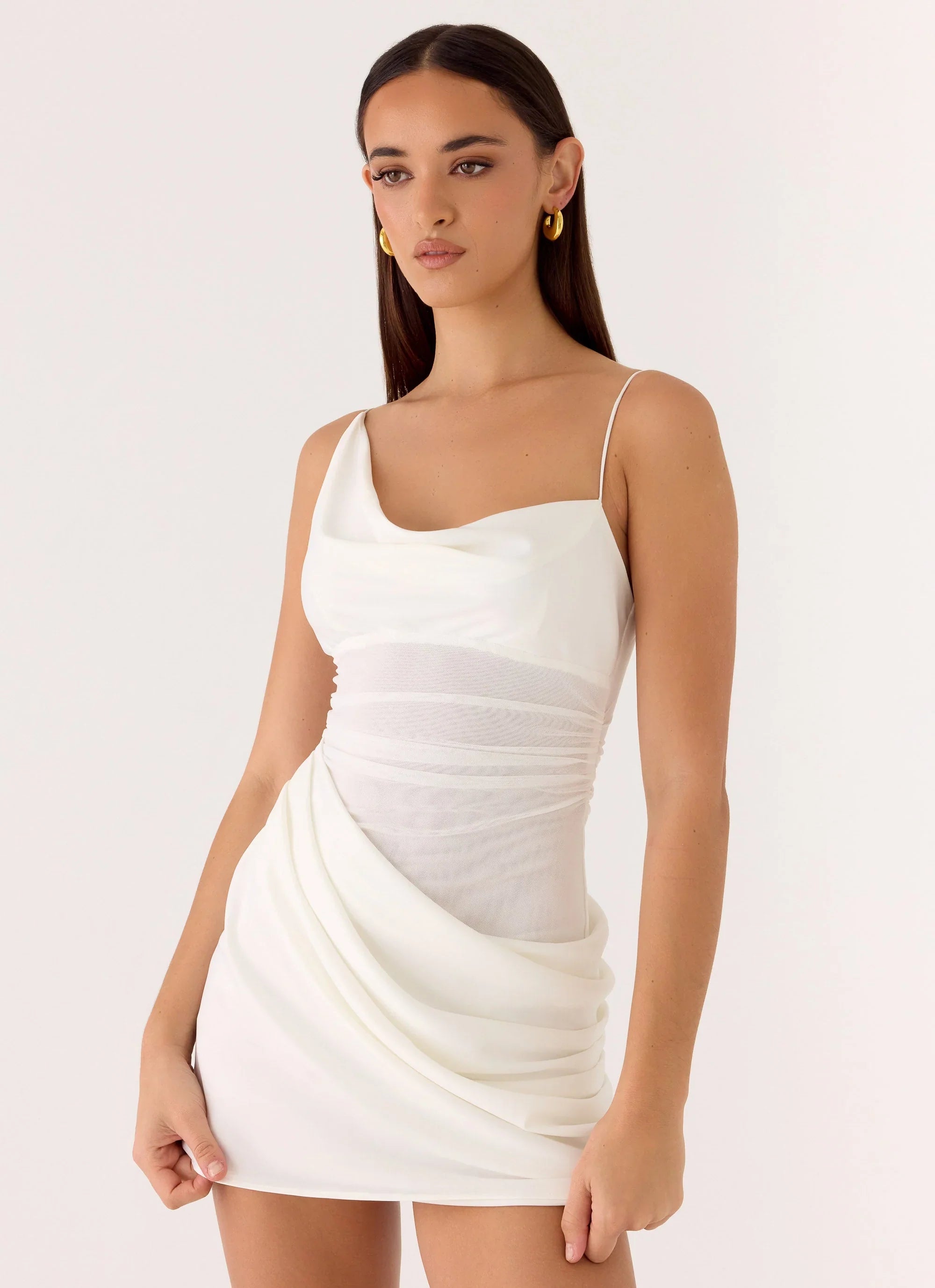 Mini-robe Eternal Energy – Ivoire
