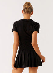 Mini-robe Alondra - Noir
