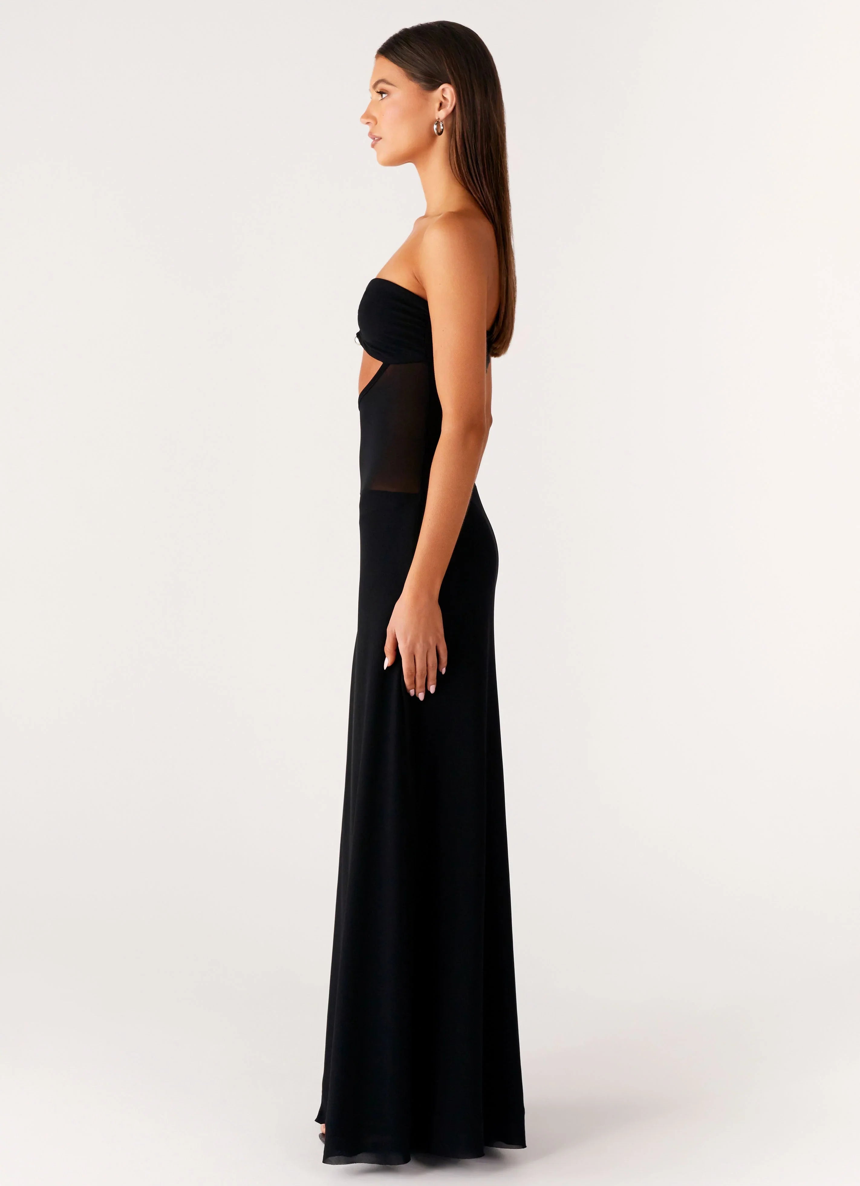 Robe longue « No Apologies » - Noire