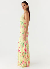 Robe longue dos nu Takedown - Lemon Soleil