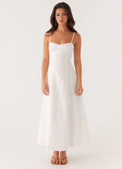 Robe midi Noosa - Blanc