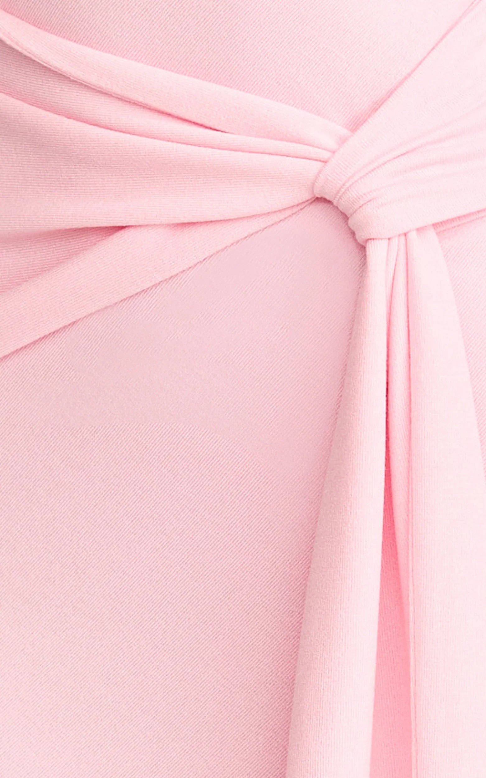 Robe longue Aria – Robe bustier avec lien à la taille rose