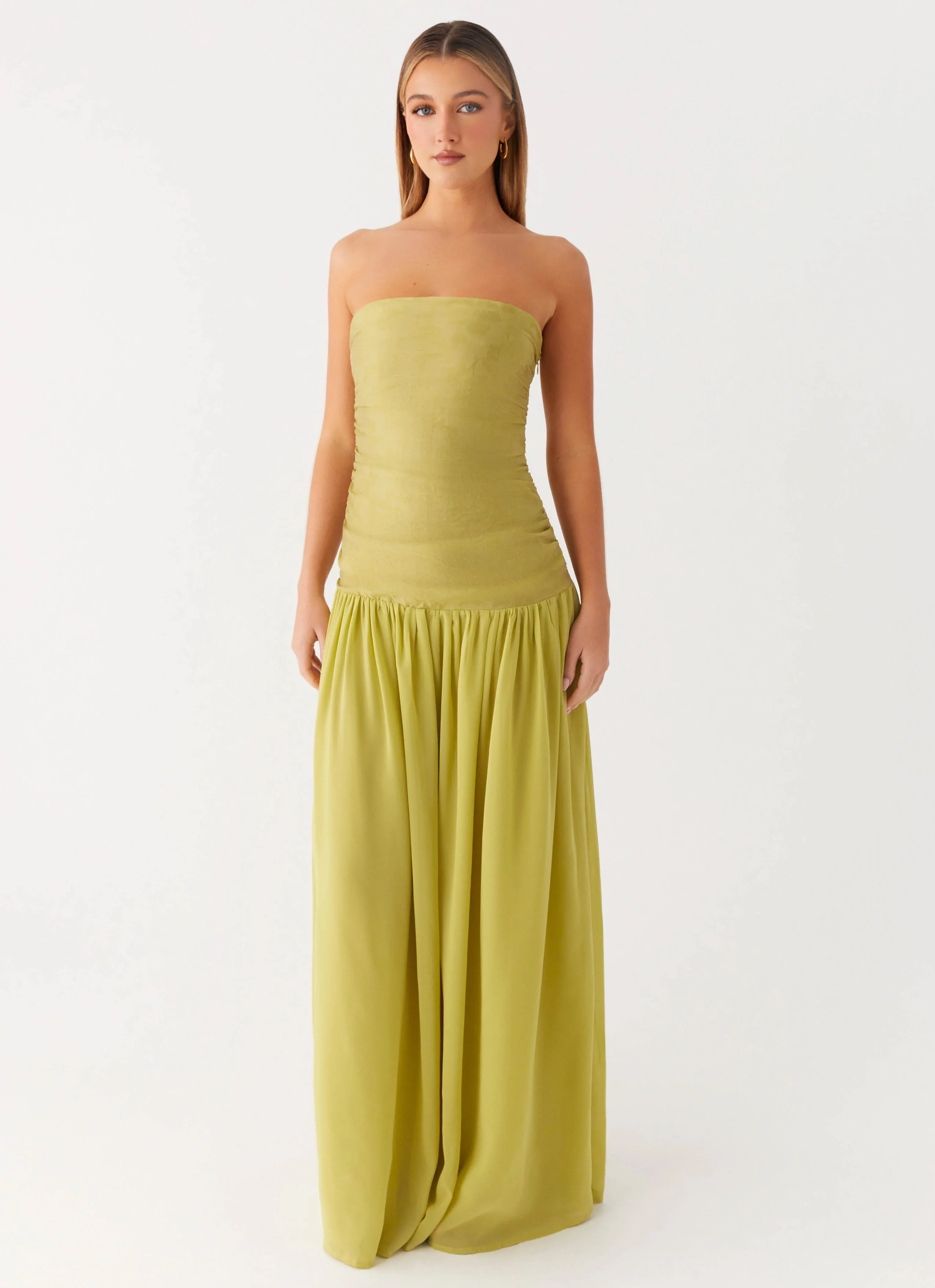 Robe longue Dreamer - Zeste de citron vert