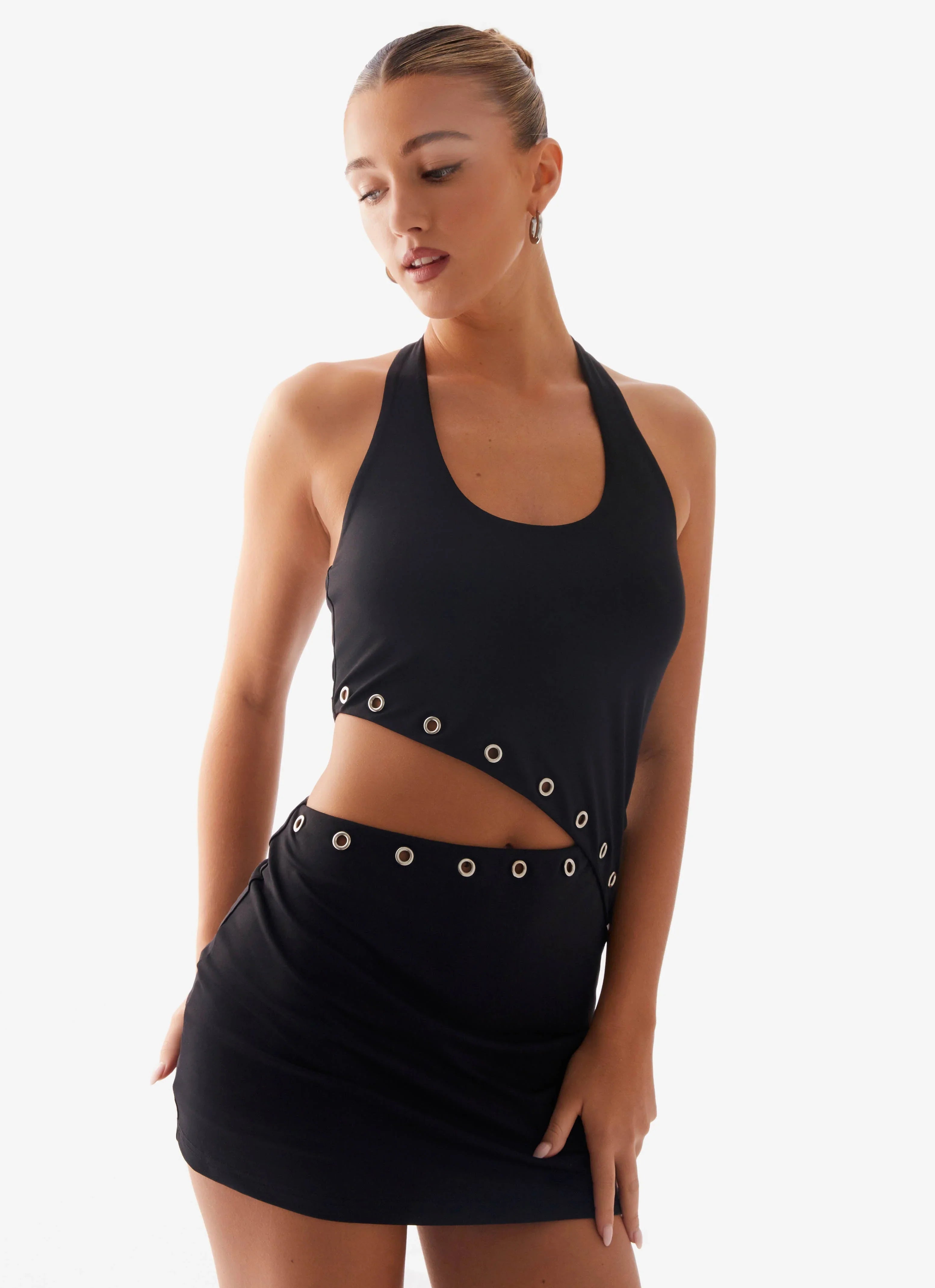 Mini-robe Riot - Noir