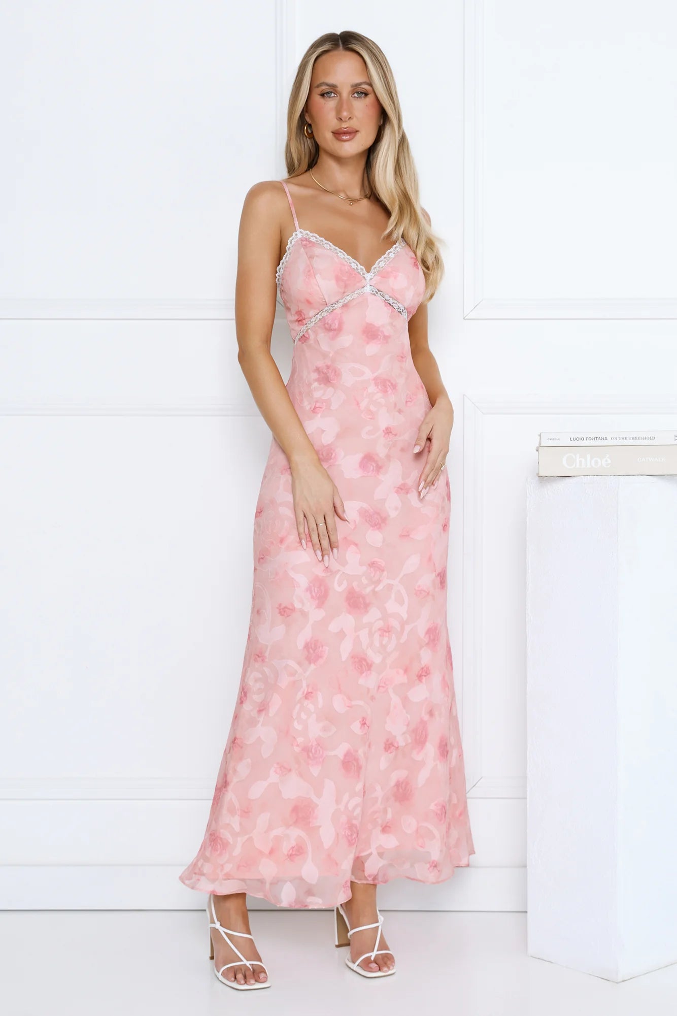 Robe longue Rosewater Daydream Rose