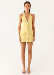 Robe Jeanie Mini - Jaune