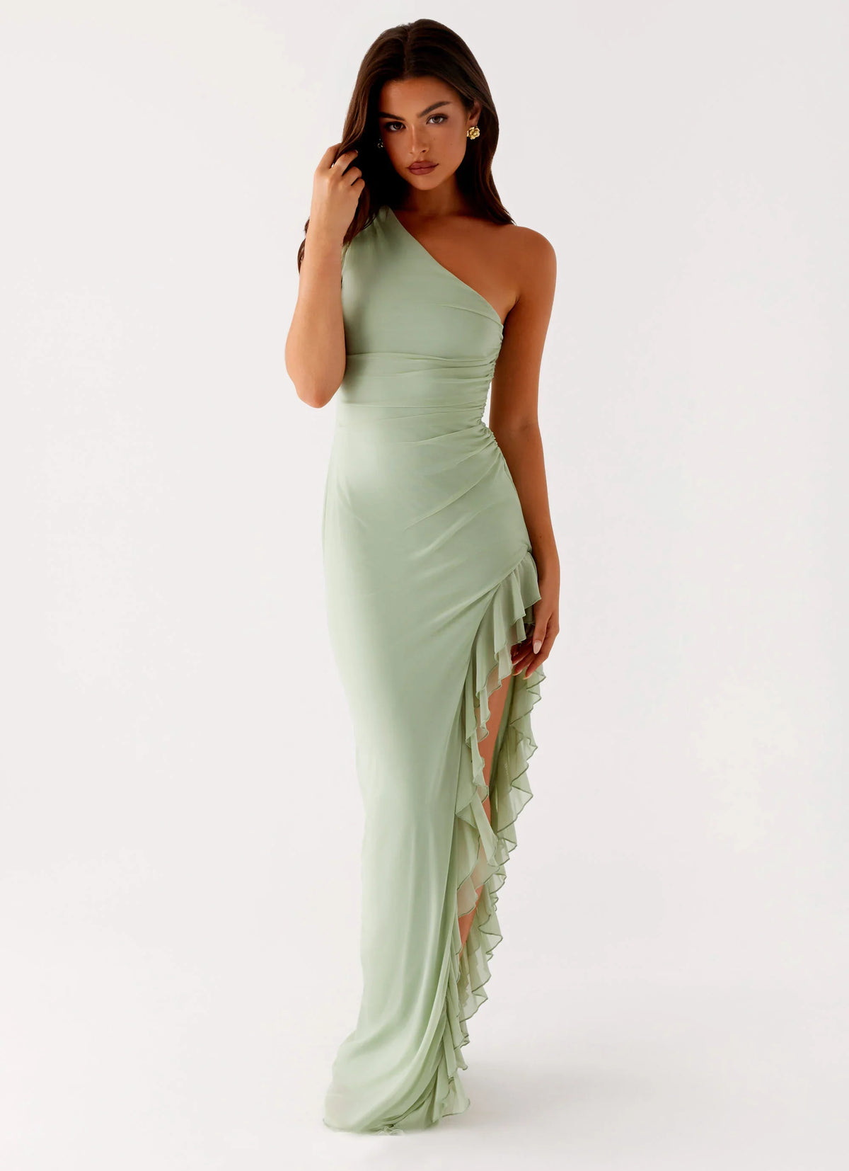 Robe longue Clarence - Sauge