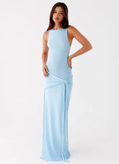 Robe longue Leona - Turquoise