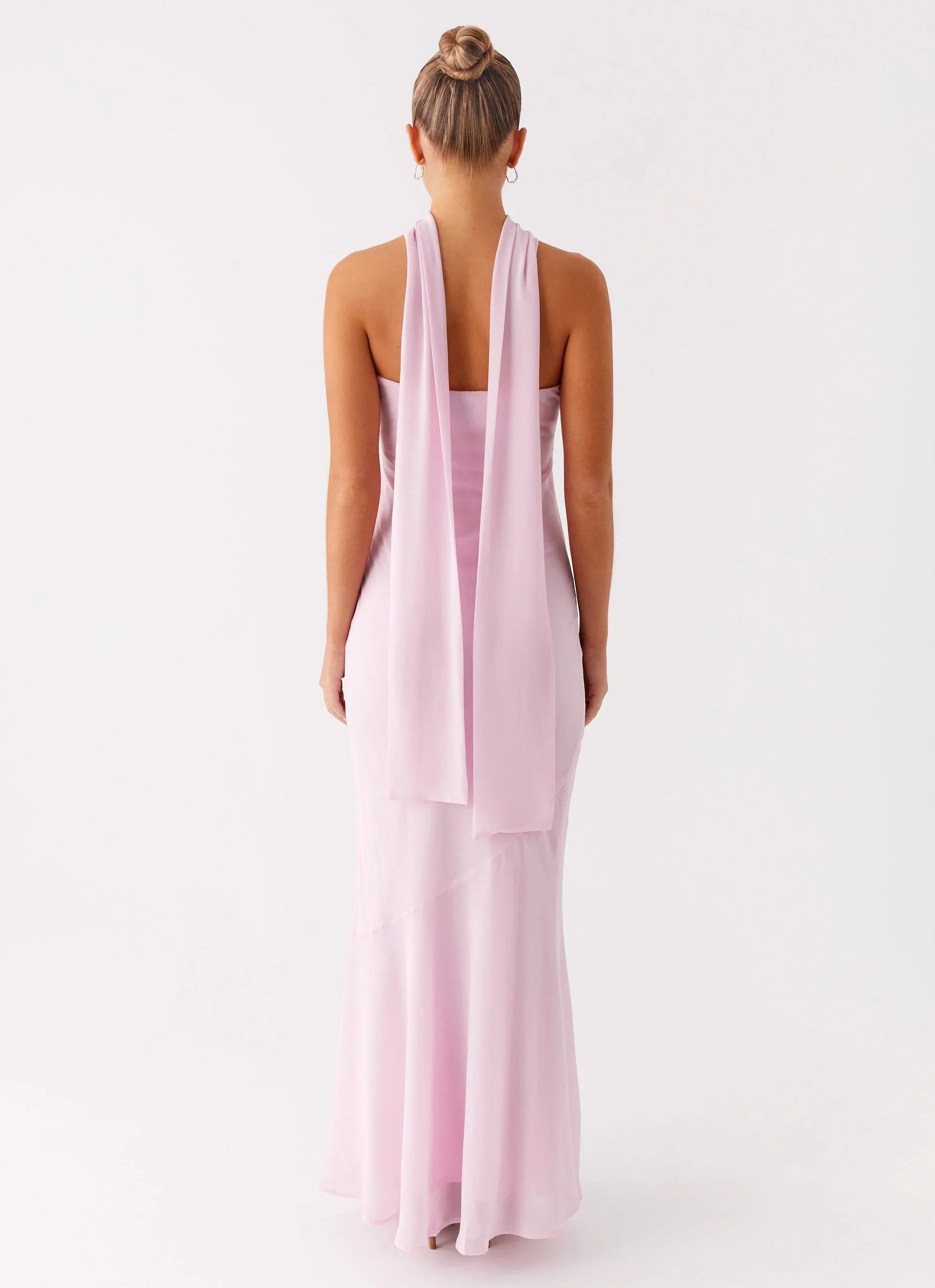 Robe longue Under The Pagoda - Rose