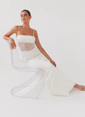 Robe longue en dentelle Palais Royale - Antique