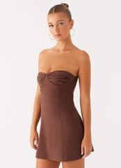 Mini-robe Ludo - Chocolat