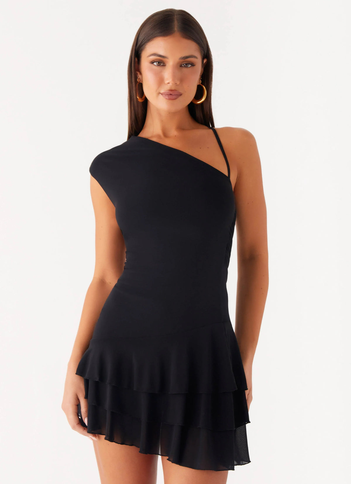 Mini-robe Lever de Lune - Noir
