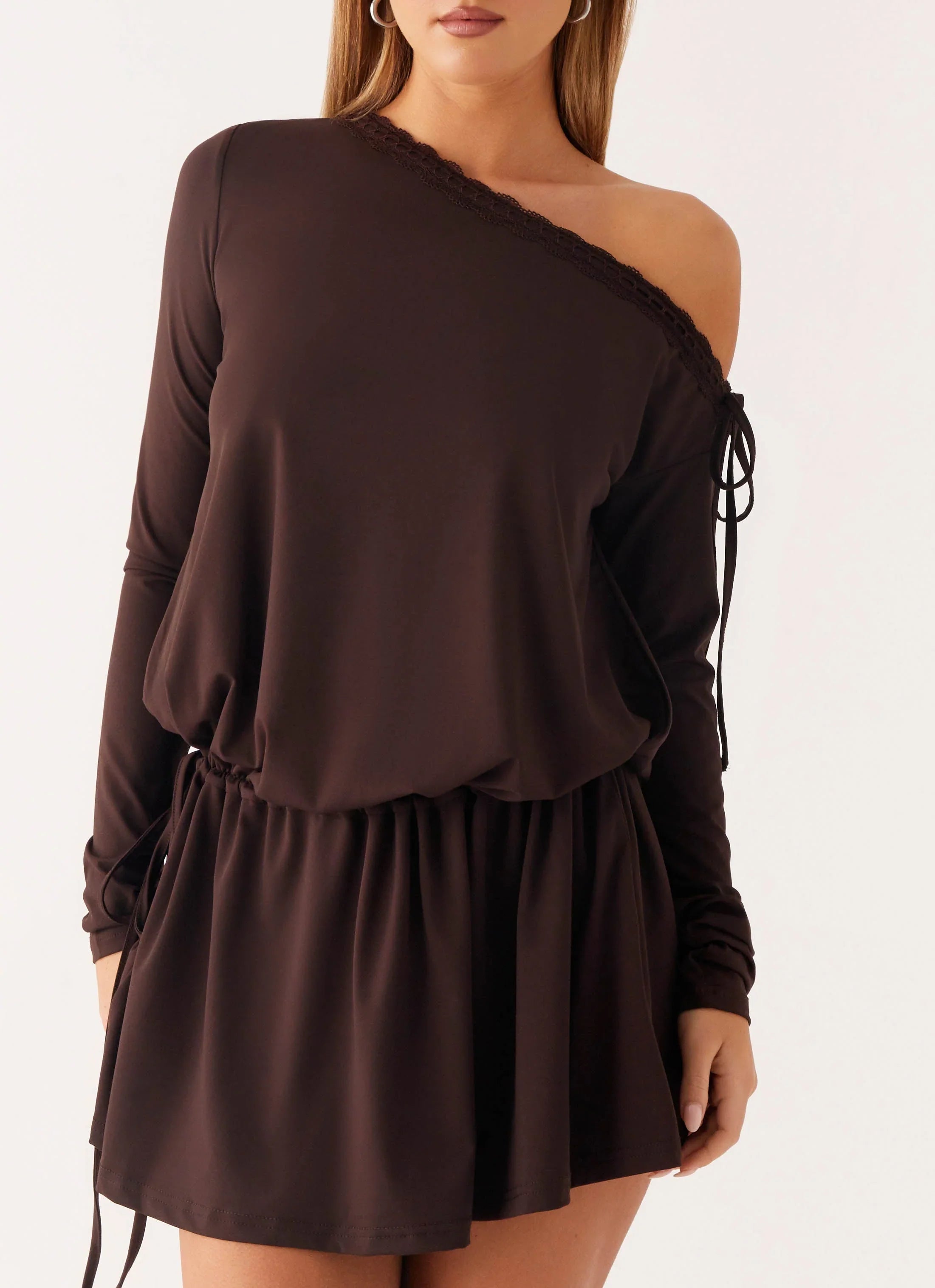 Mini robe Zinnia - Chocolat