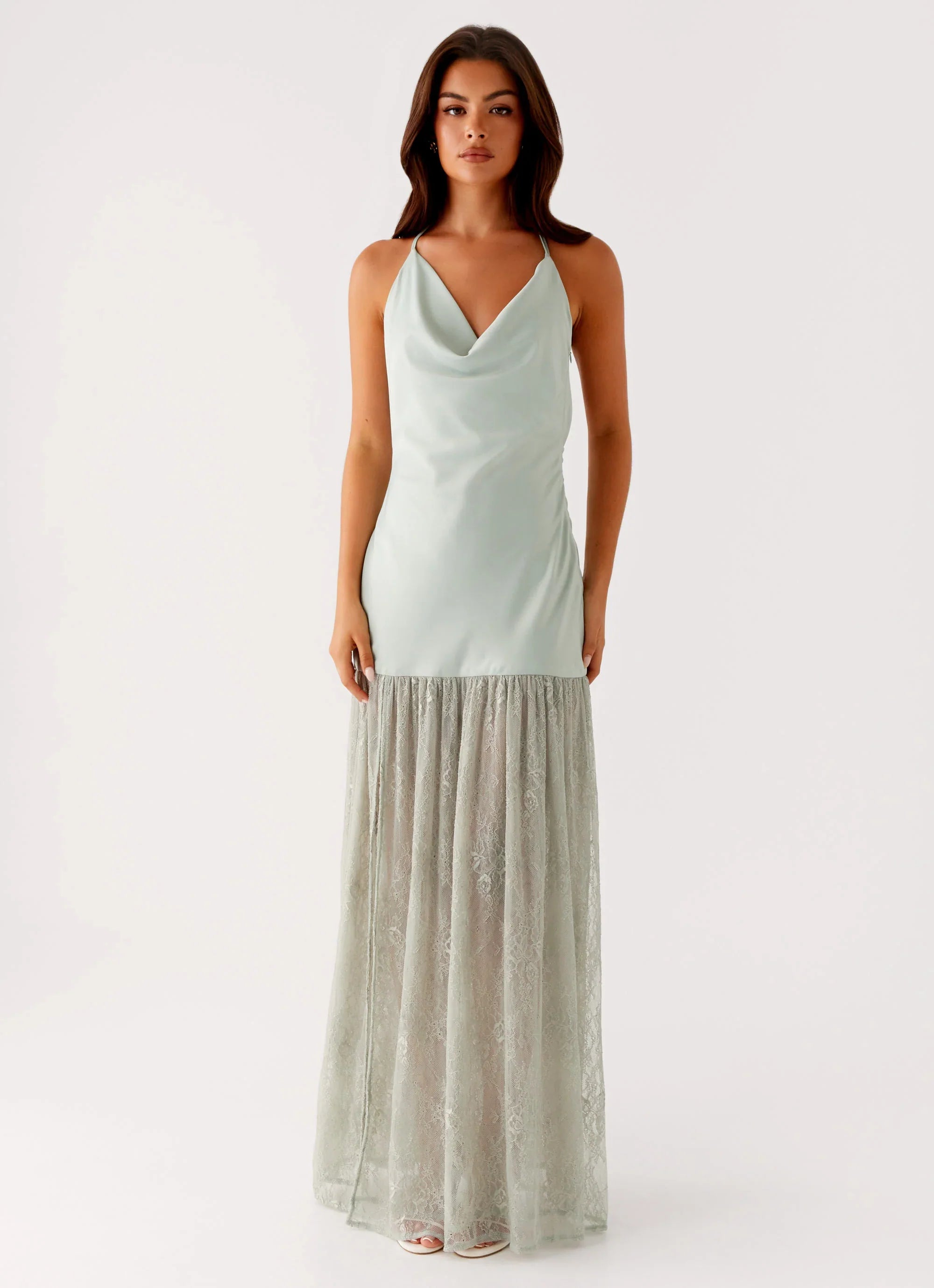 Robe longue Kylie - Sauge