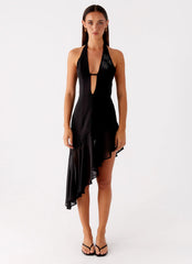 Robe Midi Clean Slate - Noir