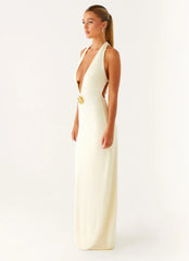 Robe longue Spirit - Jaune