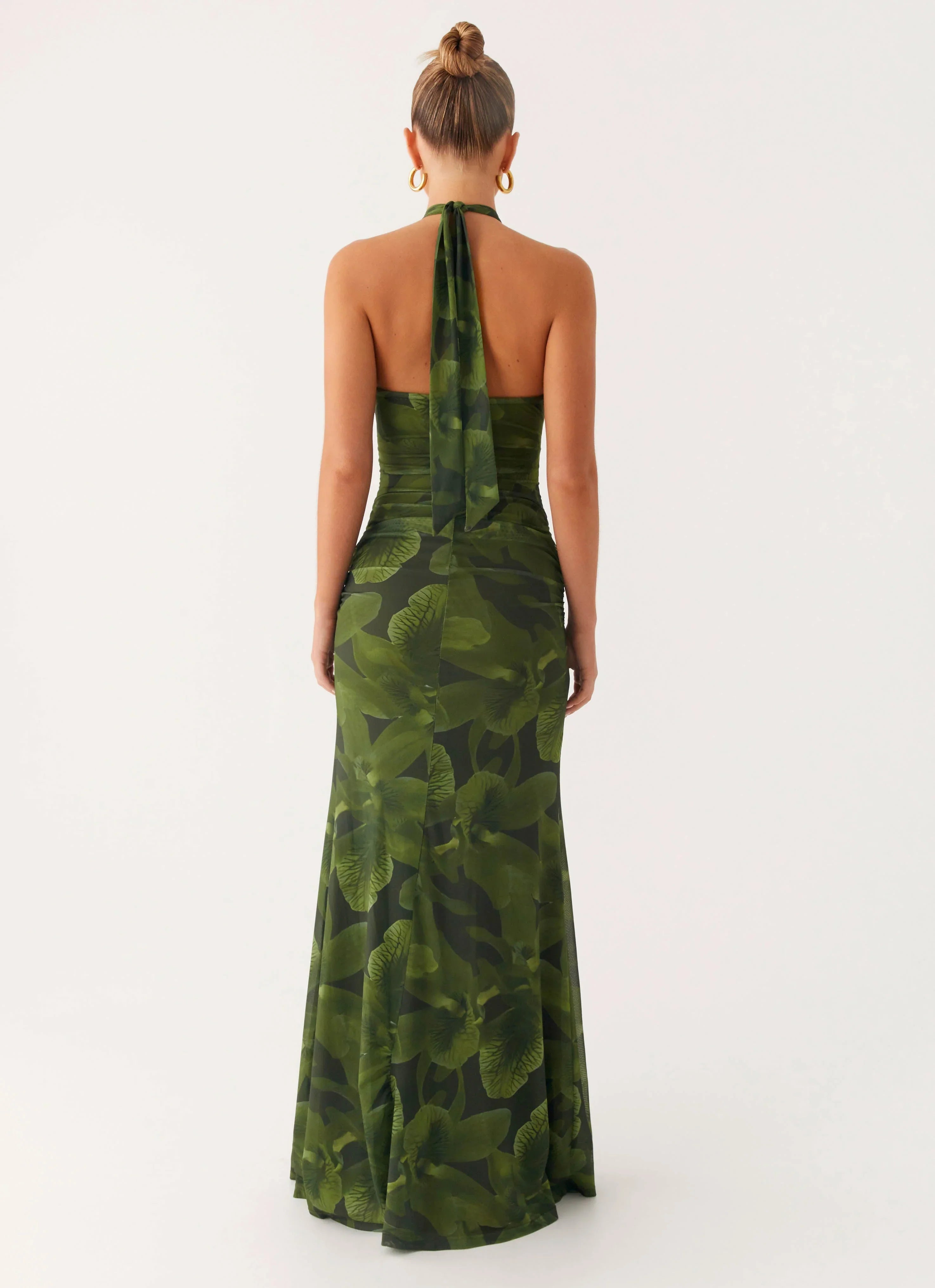 Robe longue Tatyana - Imprimé floral tropical