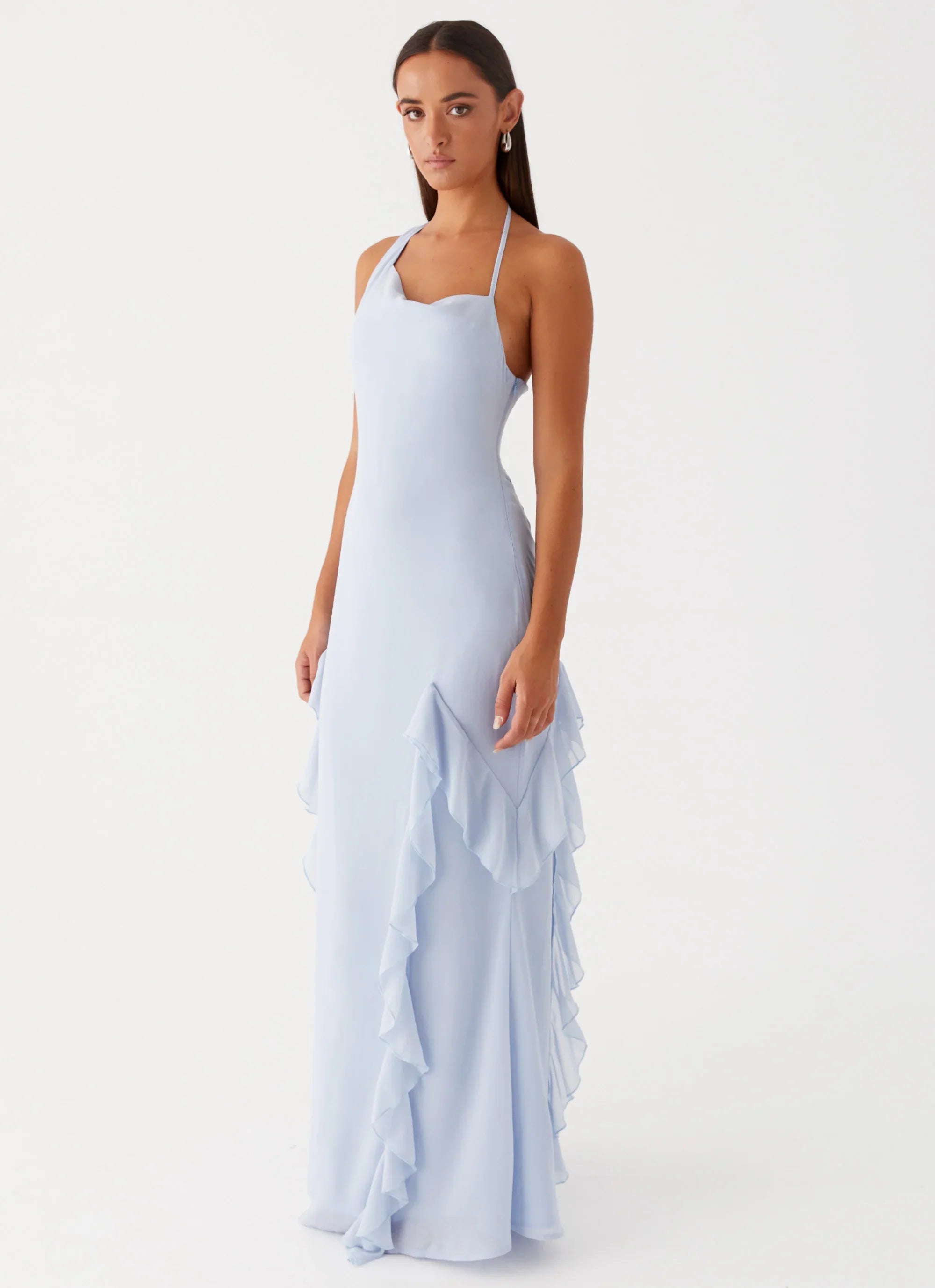 Robe longue Sammie - Bleu