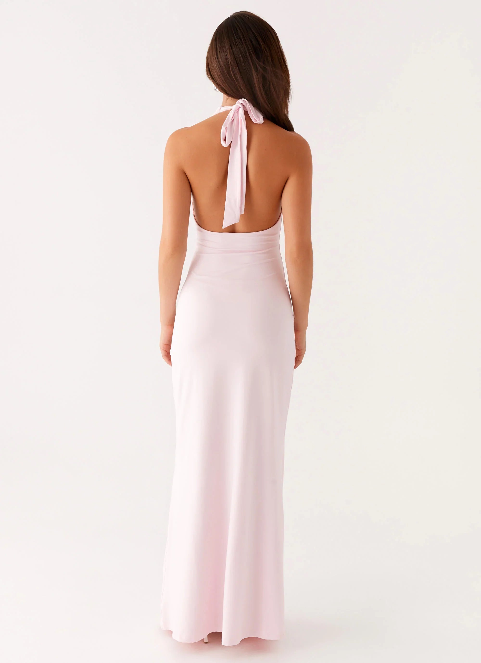 Robe longue Nicola - Rose